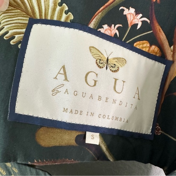 Agua by Agua Bendita Totumo Habitat Dress SZ S - Picture 7 of 12